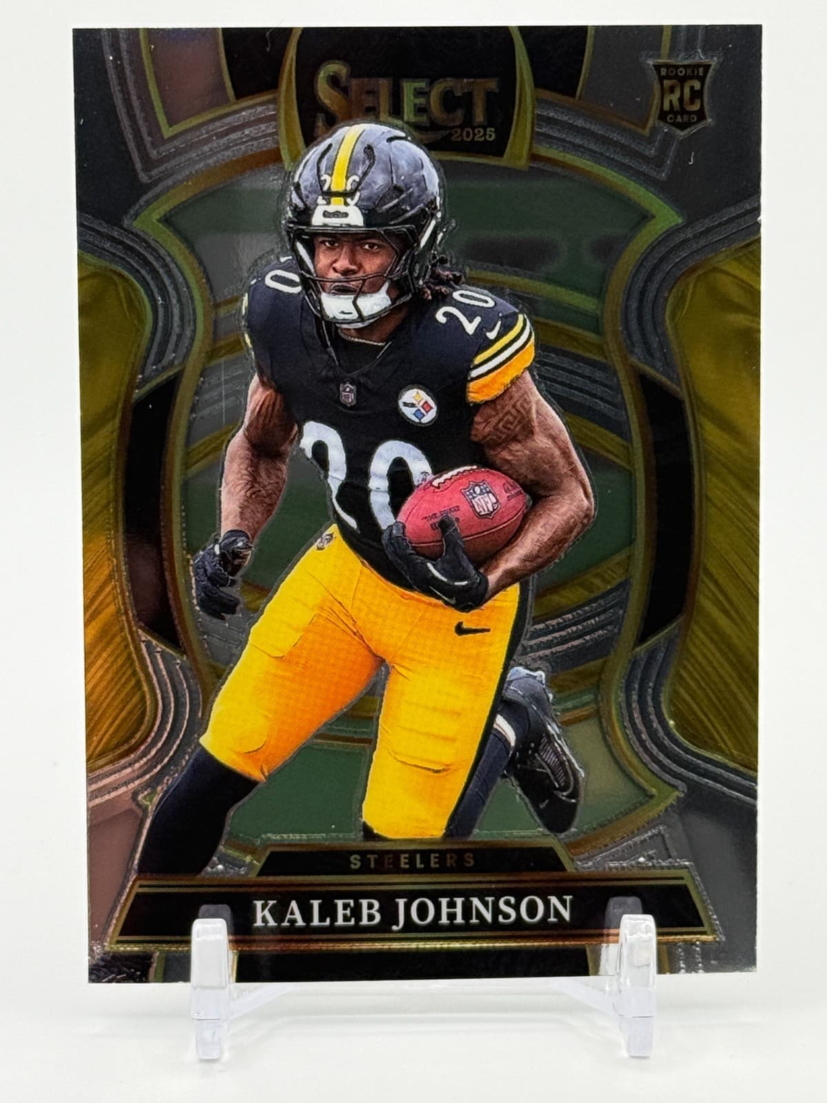 KALEB JOHNSON Steelers 2025 Panini Select 2025 Panini Select