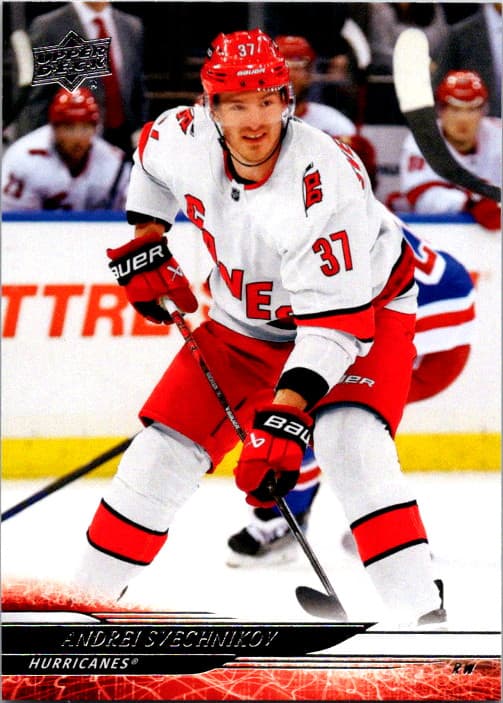 Andrei Svechnikov trading card