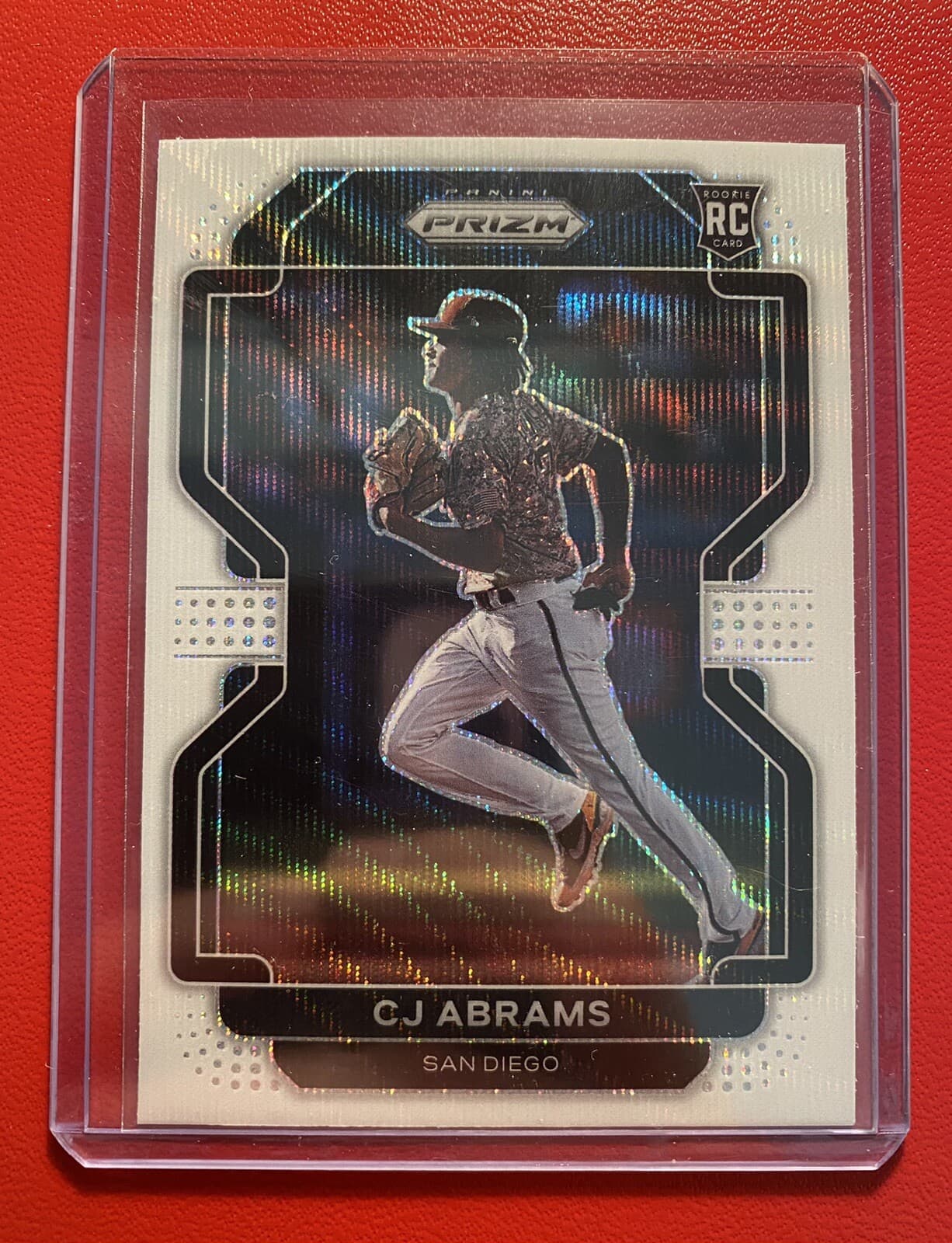 Abrams White Wave 2022 Panini Prizm 2022 Panini Prizm