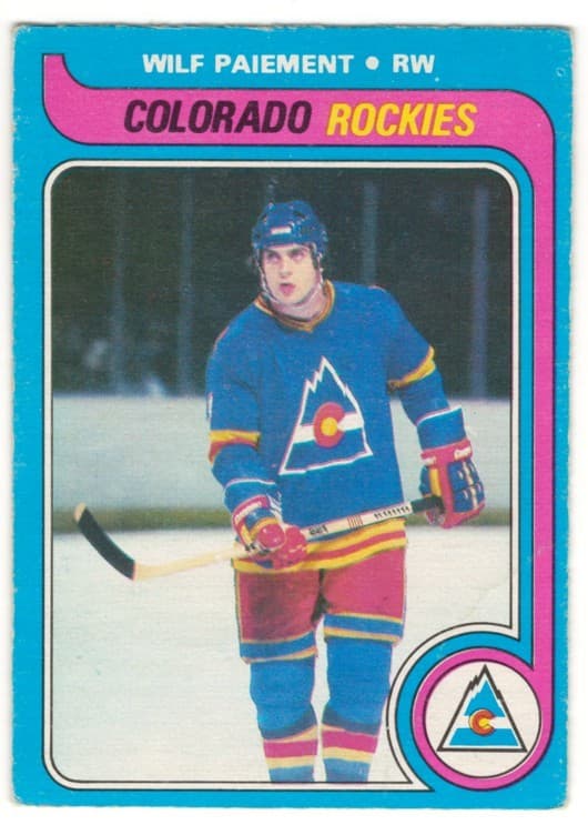 Wilf Paiement trading card