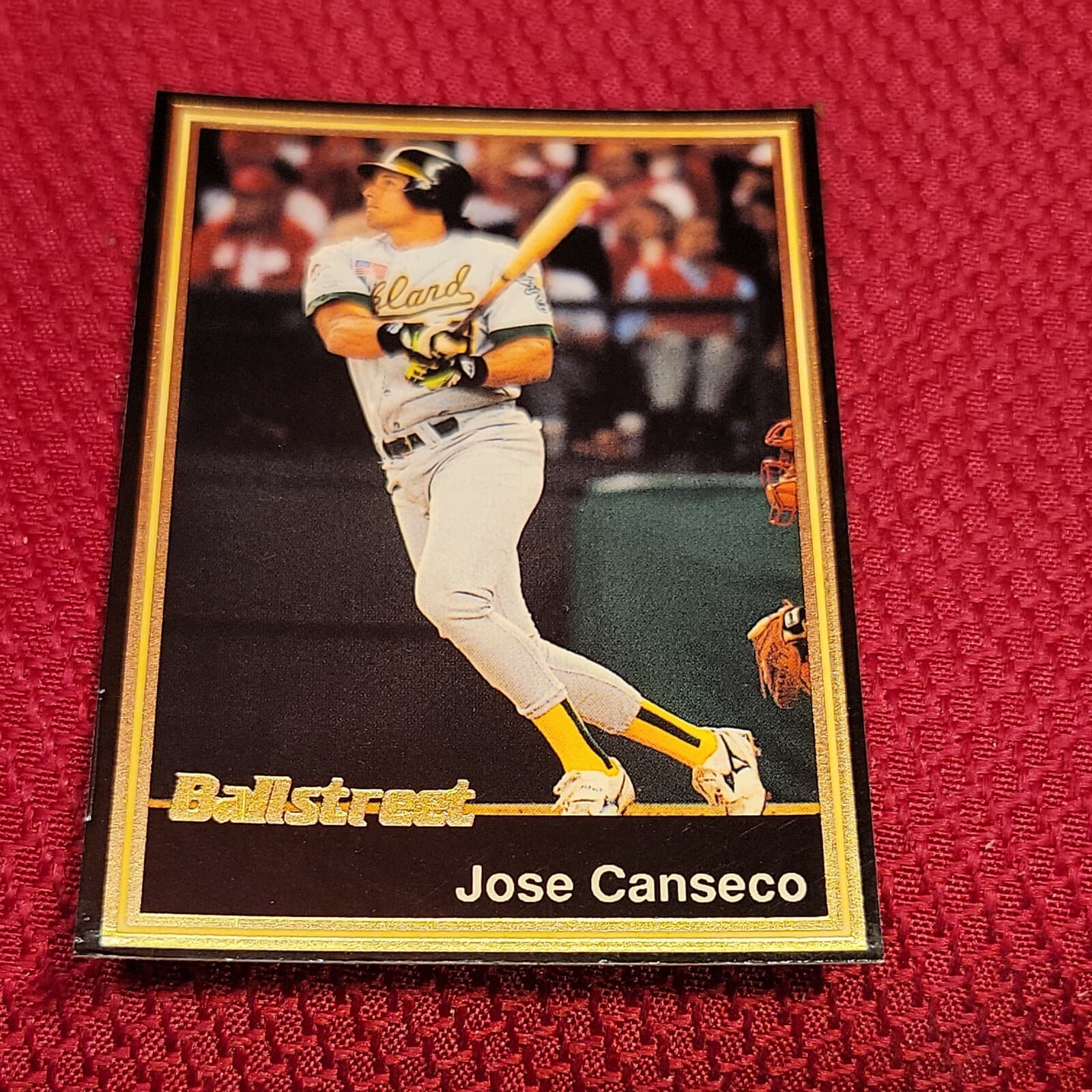 JOSE CANSECO BallStreet oaklan 1991 Unknown