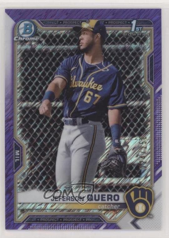 Prospects Purple Shimmer 2021 Bowman Chrome 2021 Bowman Chrome