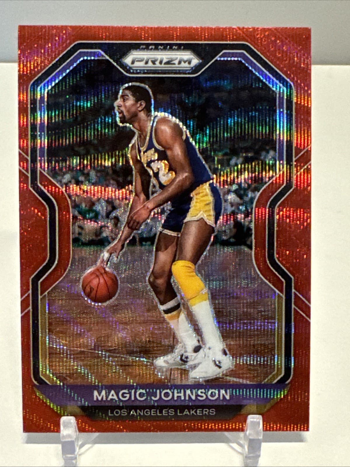 Basketball Magic Johnson 2020 Panini Prizm 2020 Panini Prizm wave