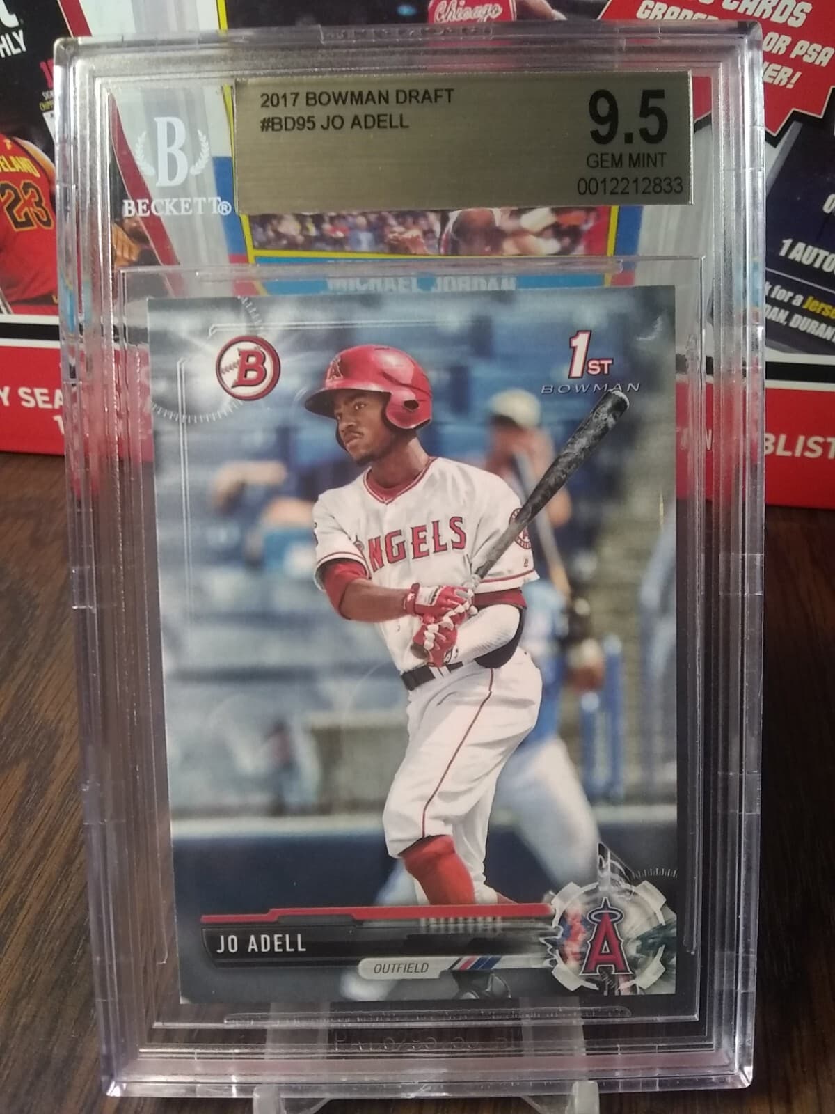 Jo Adell 2017 bowman