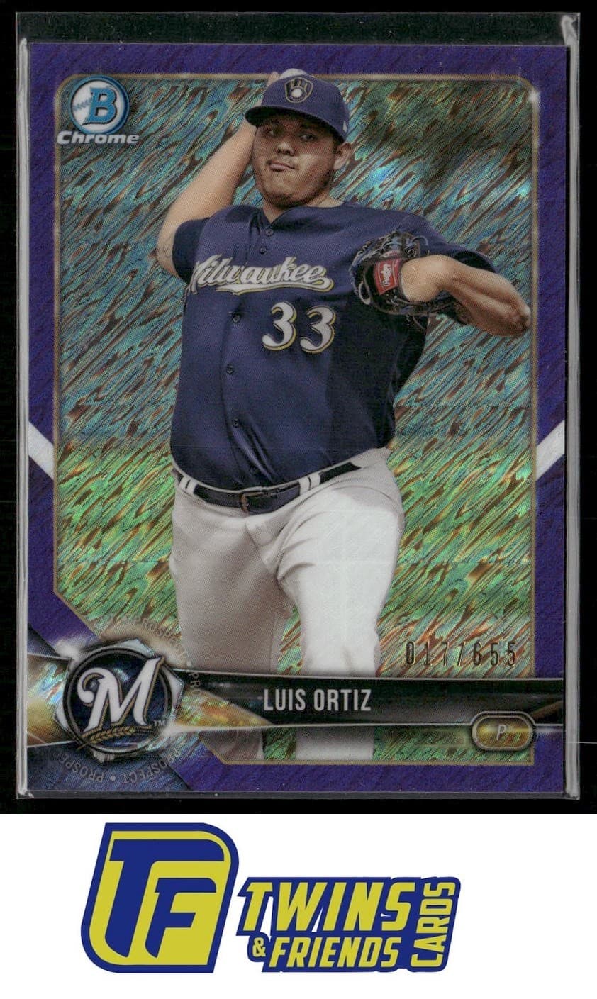 Luis Ortiz Prospects 2018 Bowman Chrome 2018 Bowman Chrome