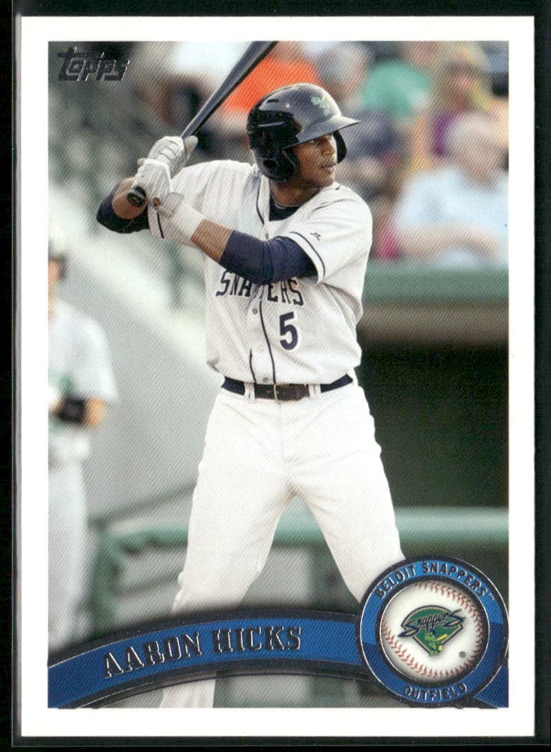 Pro Debut Aaron 2011 Topps 2011 Topps blue example 1
