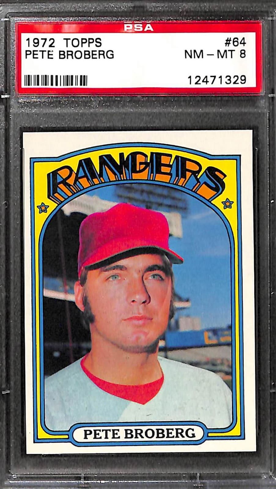 Pete Broberg 1972 topps