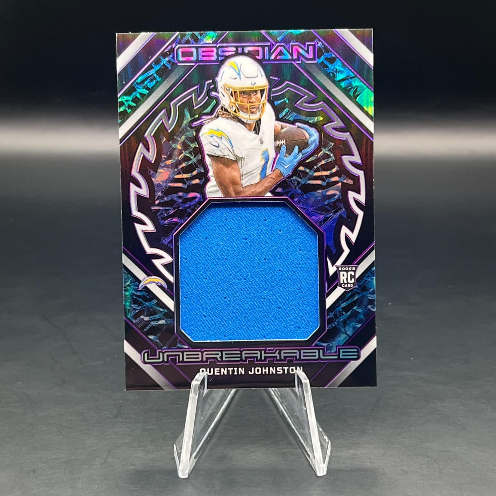 Quentin Johnston Obsidian 2023 Panini 2023 Panini