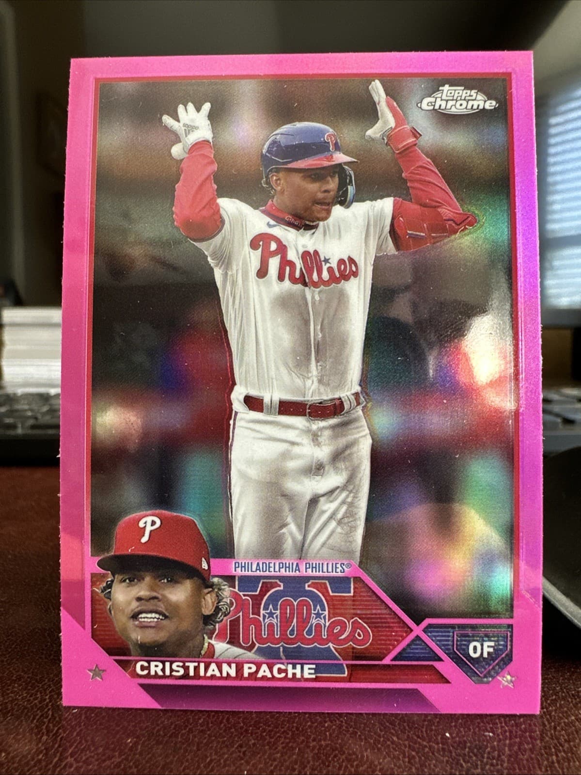 Christian Pache Pink 2023 Topps Chrome 2023 Topps Chrome