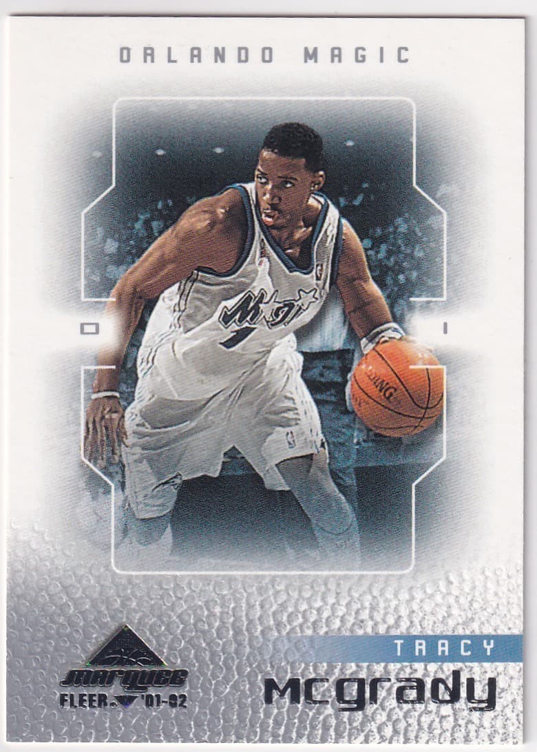 -02 MARQUEE TRACY MCGRADY ORLA 2001 Fleer 2001 Fleer