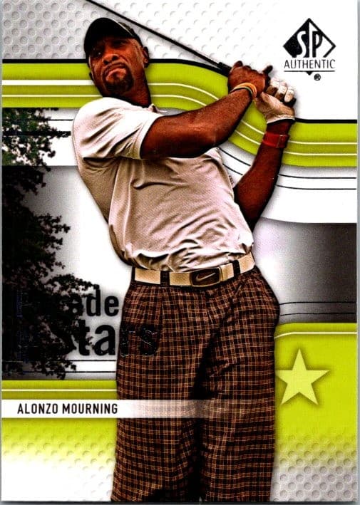 Authentic Alonzo Mourning 2012 Unknown