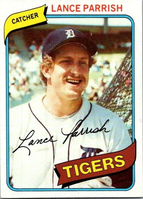 Lance Parrish 1980 Topps 1980 Topps