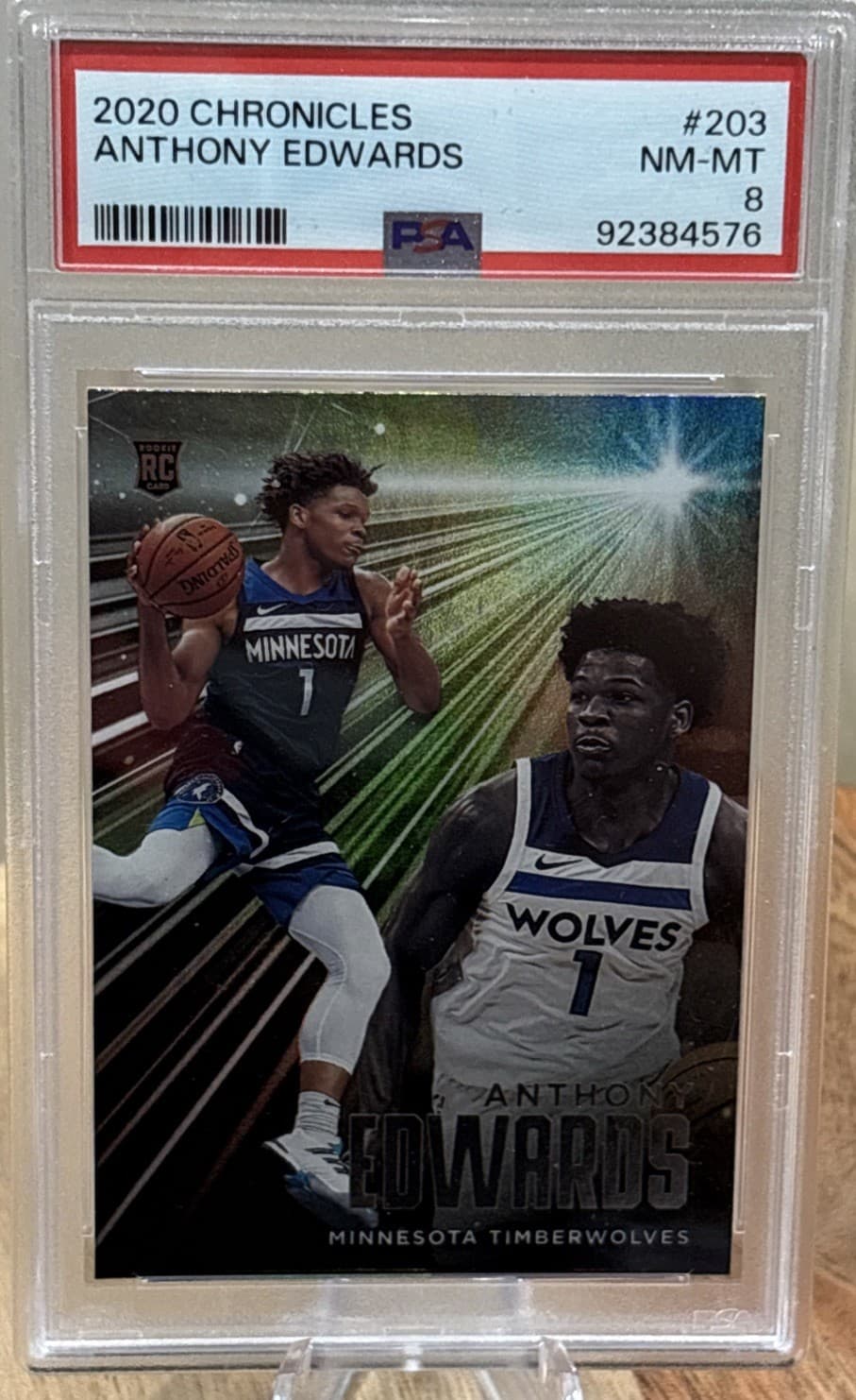Anthony Edwards 2020 panini