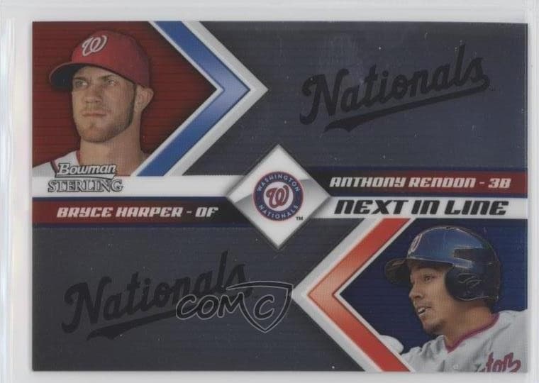Line Bryce Harper 2012 Bowman Sterling 2012 Bowman Sterling