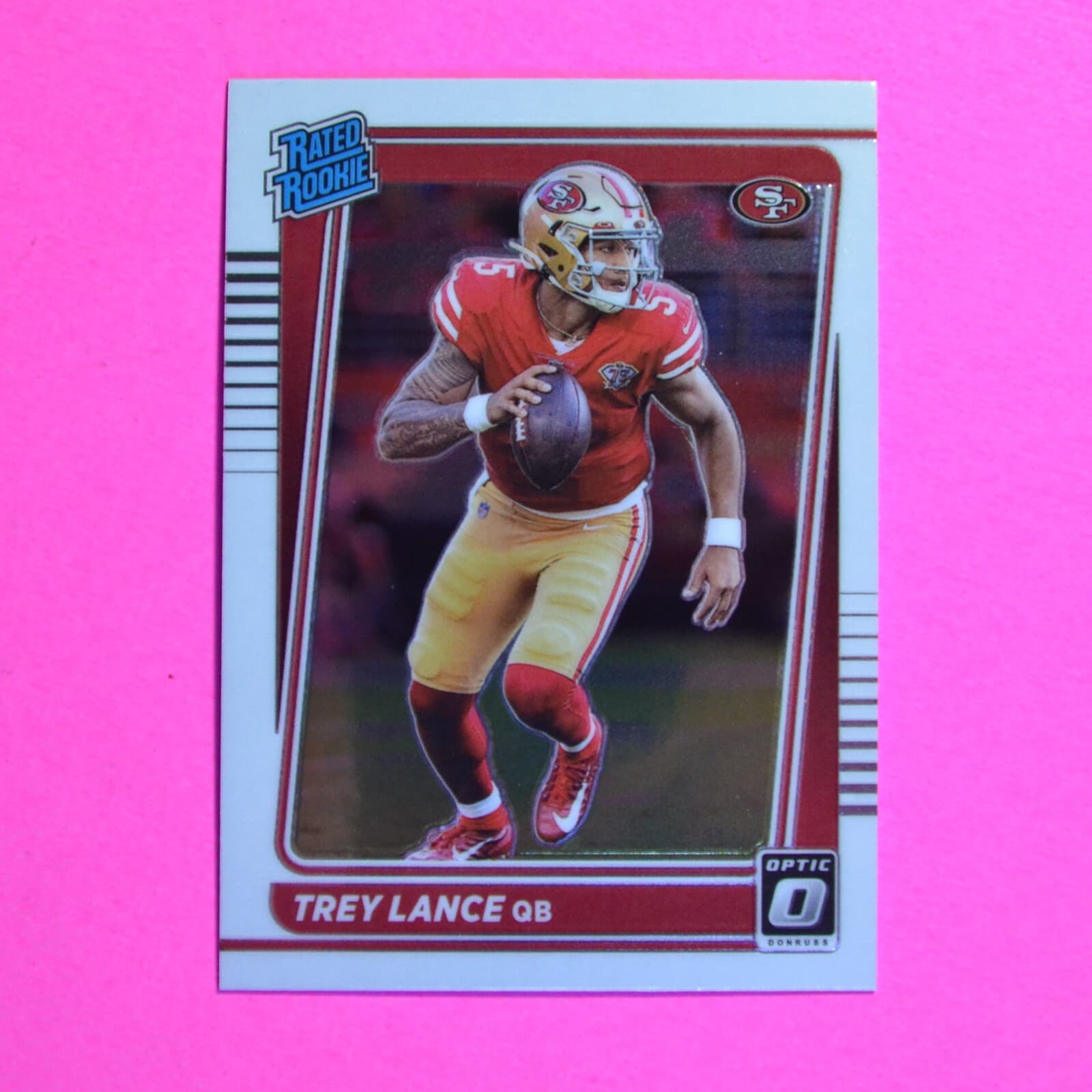 Rated Trey Lance 2021 Donruss Optic 2021 Donruss Optic