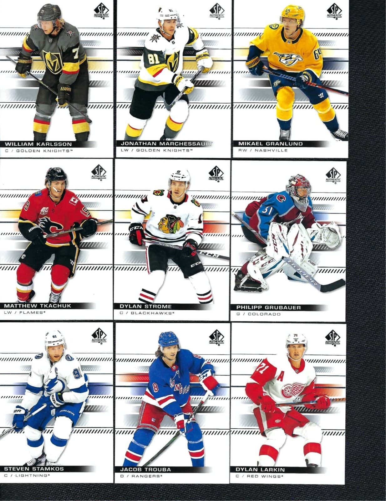 Authentic Hockey 2019 Upper Deck SP 2019 Upper Deck SP