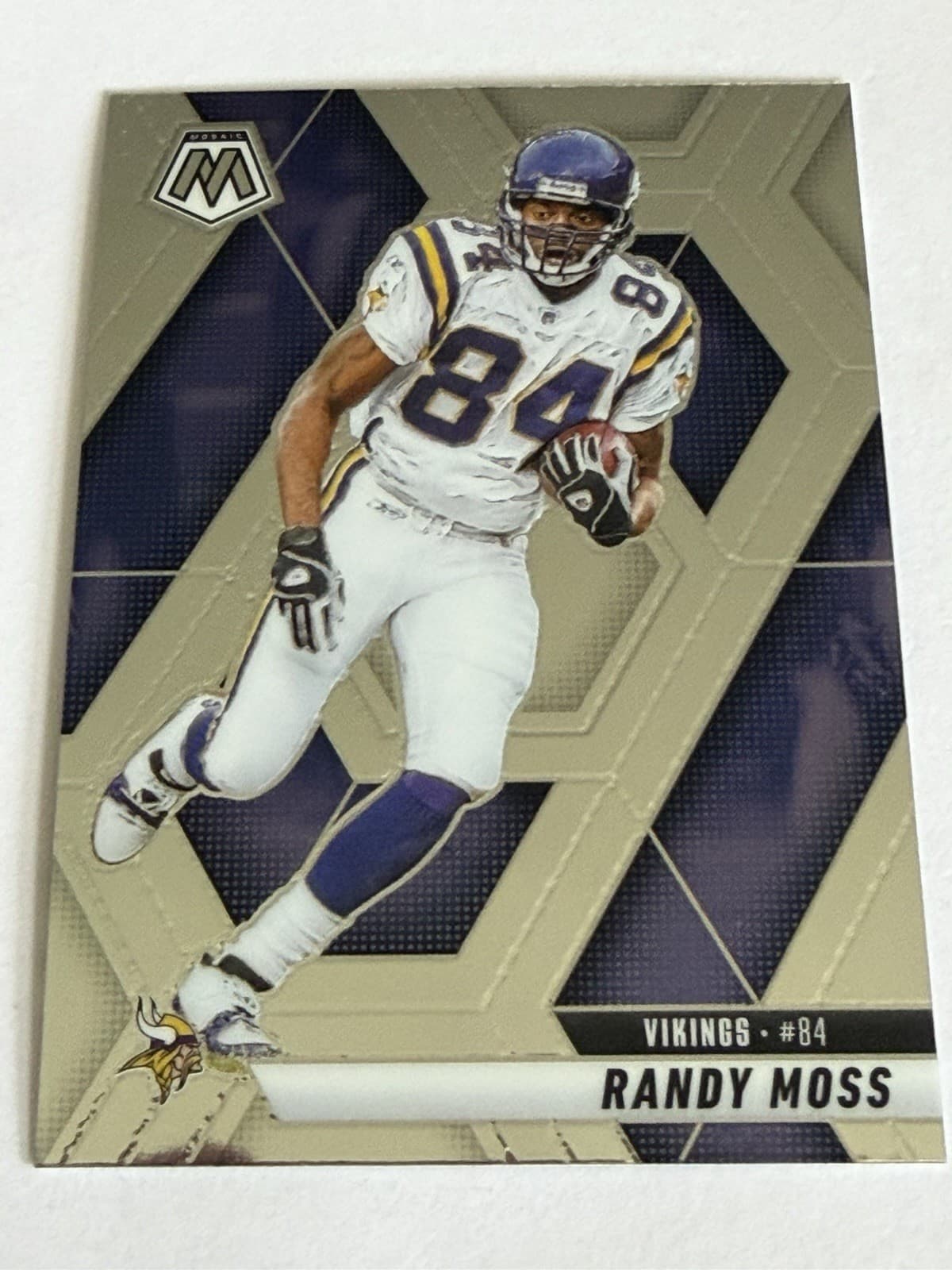 Randy Moss Silver 2025 Panini Mosaic