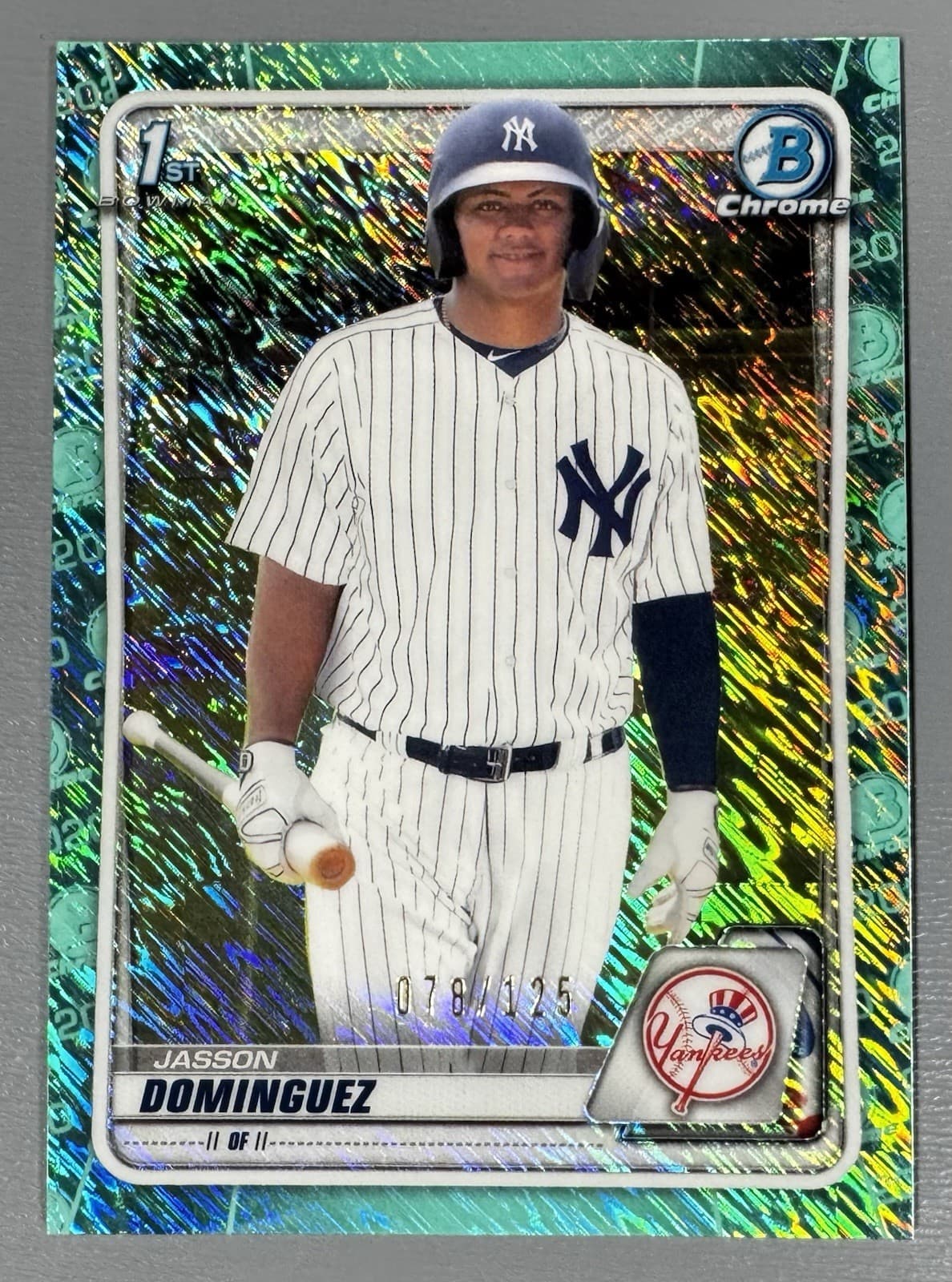 Prospects Jasson Dominguez 2020 Bowman Chrome 2020 Bowman Chrome