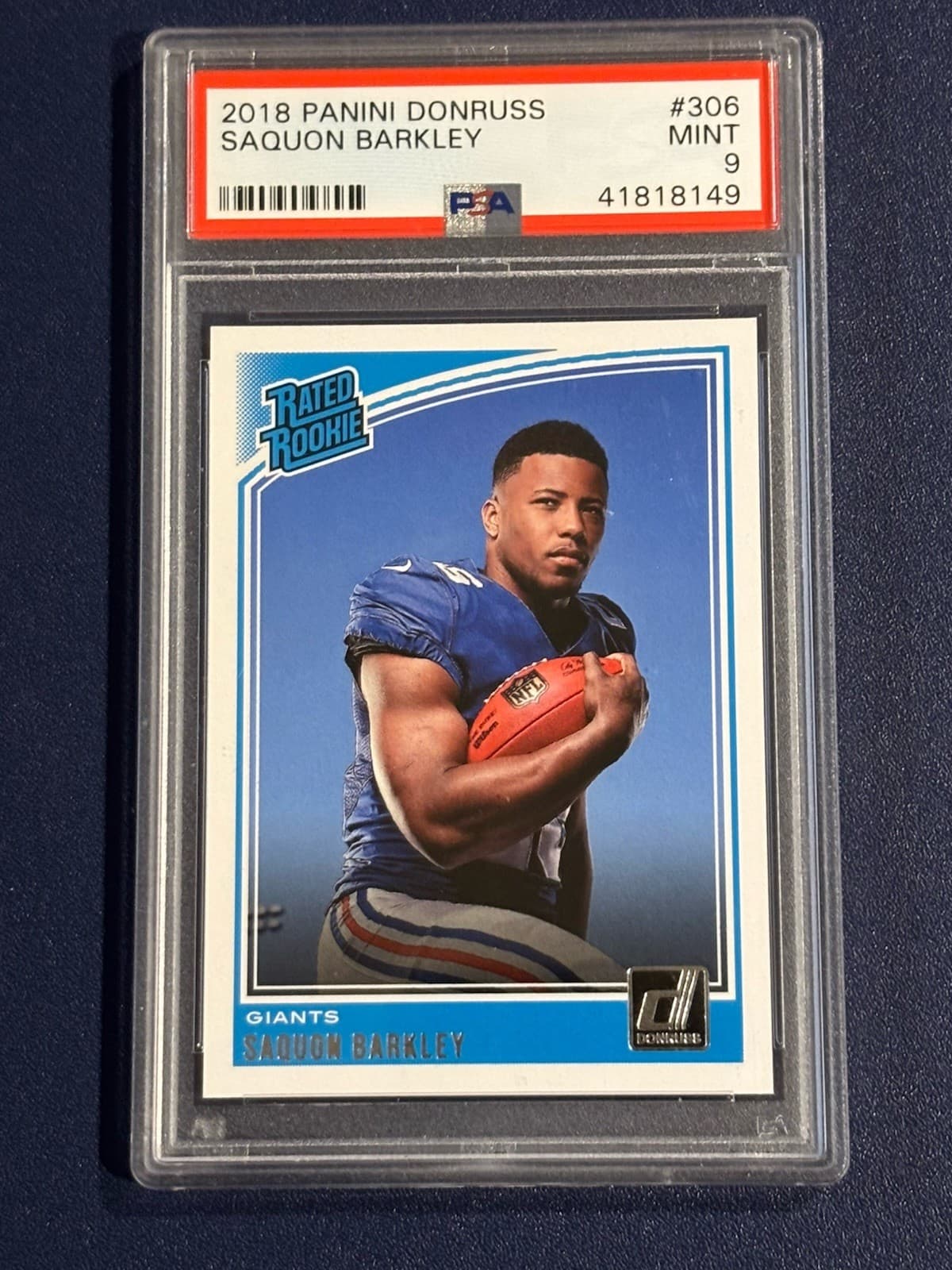 Donruss Rated Saquon 2018 Panini