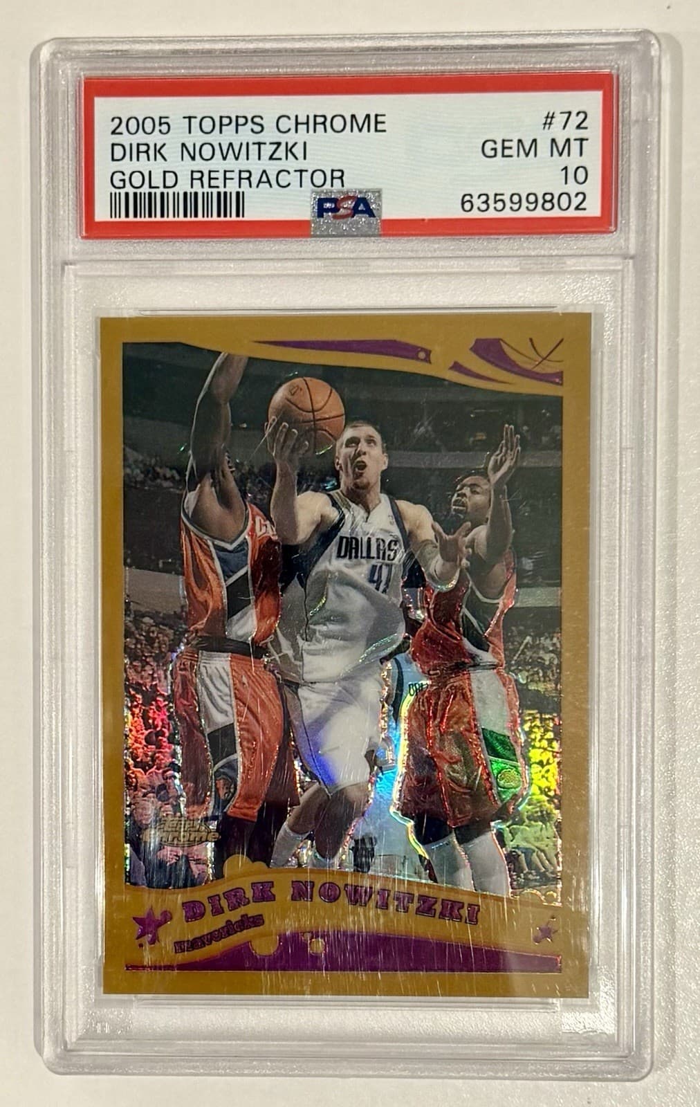Dirk Nowitzki 2005 topps