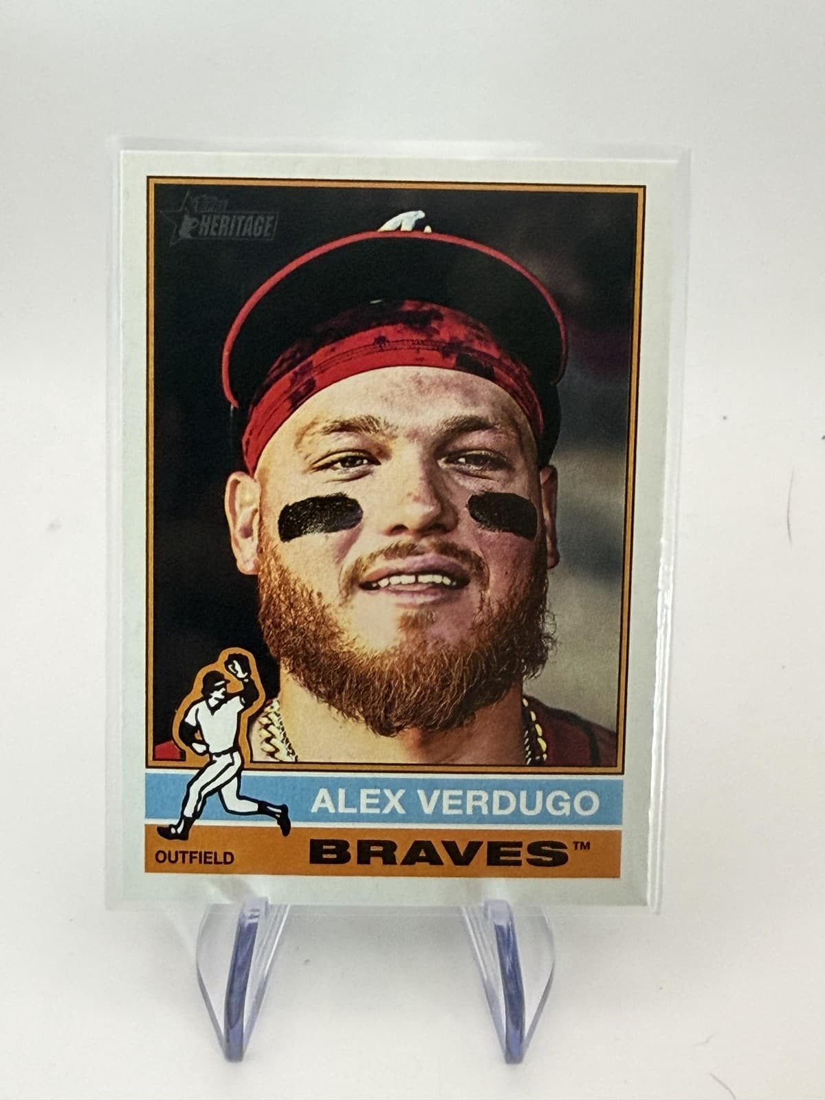 Alex Verdugo Atlanta 2025 Topps Heritage