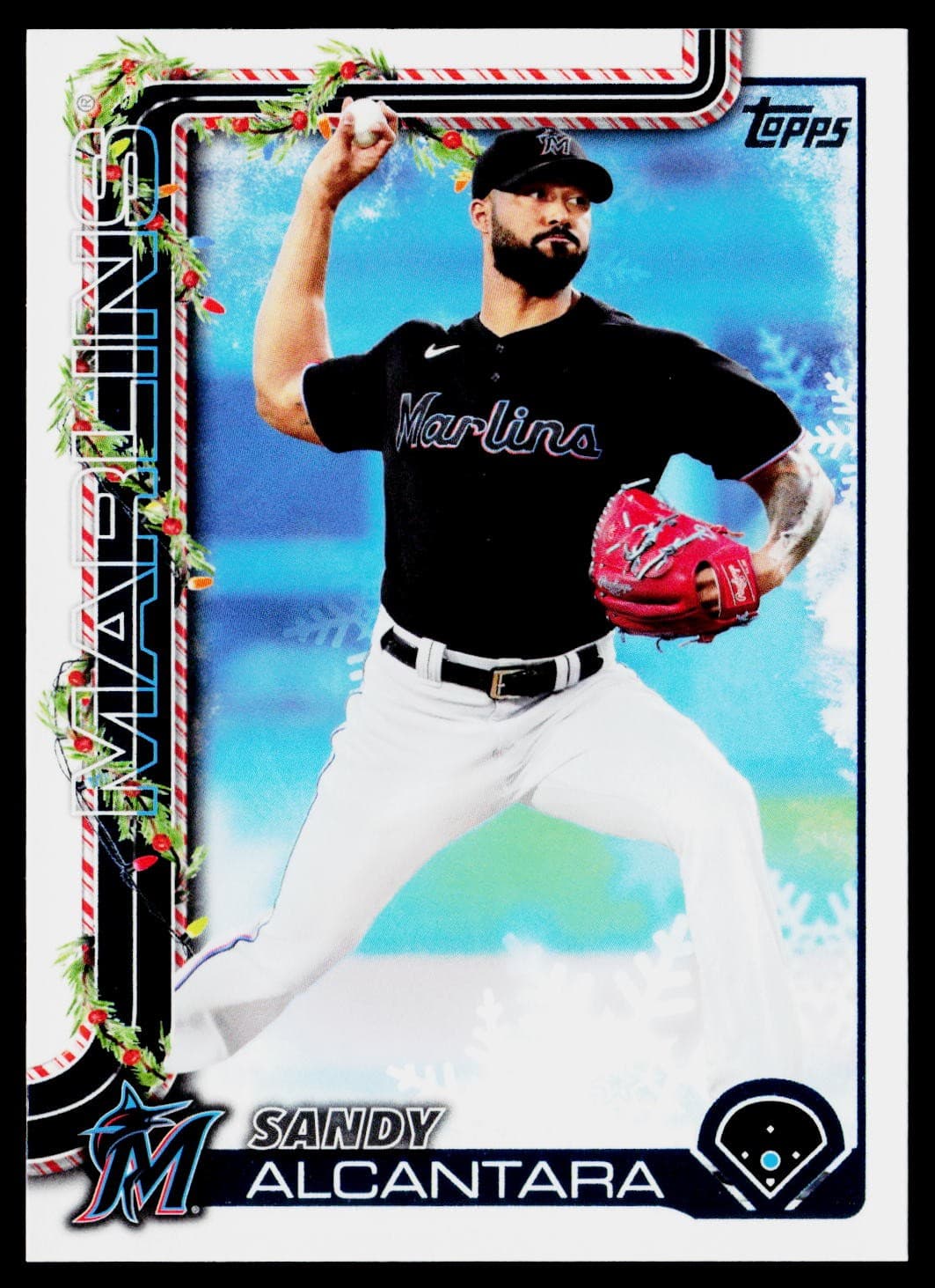 Holiday Sandy Alcantara 2025 Topps 2025 Topps