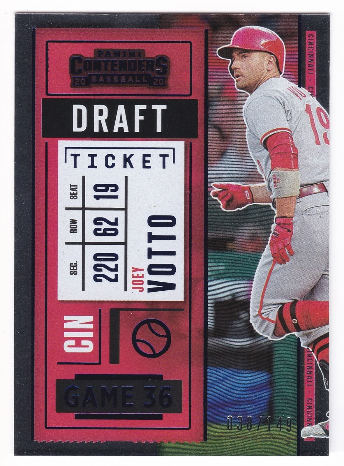 Baseball Joey Votto 2020 Panini Contenders 2020 Panini Contenders