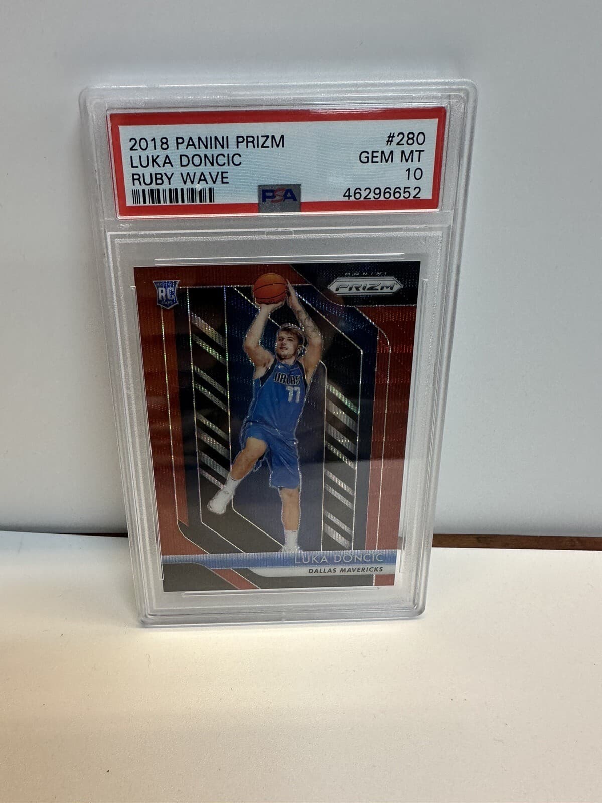 LUKA DONCIC BASKETBALL RUBY WA 2018 Panini Prizm 2018 Panini Prizm