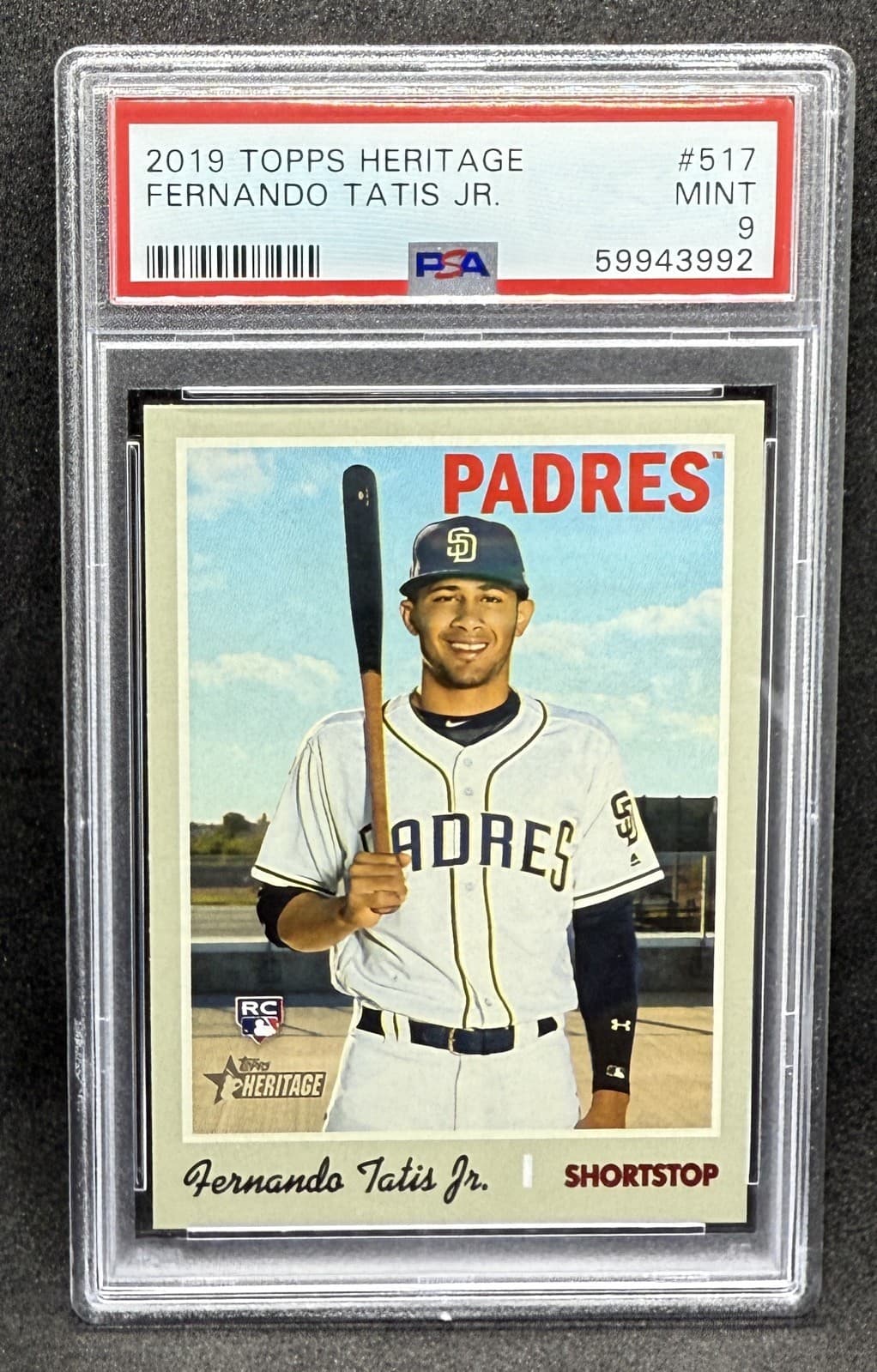 Fernando Tatis Jr 2019 Topps Heritage