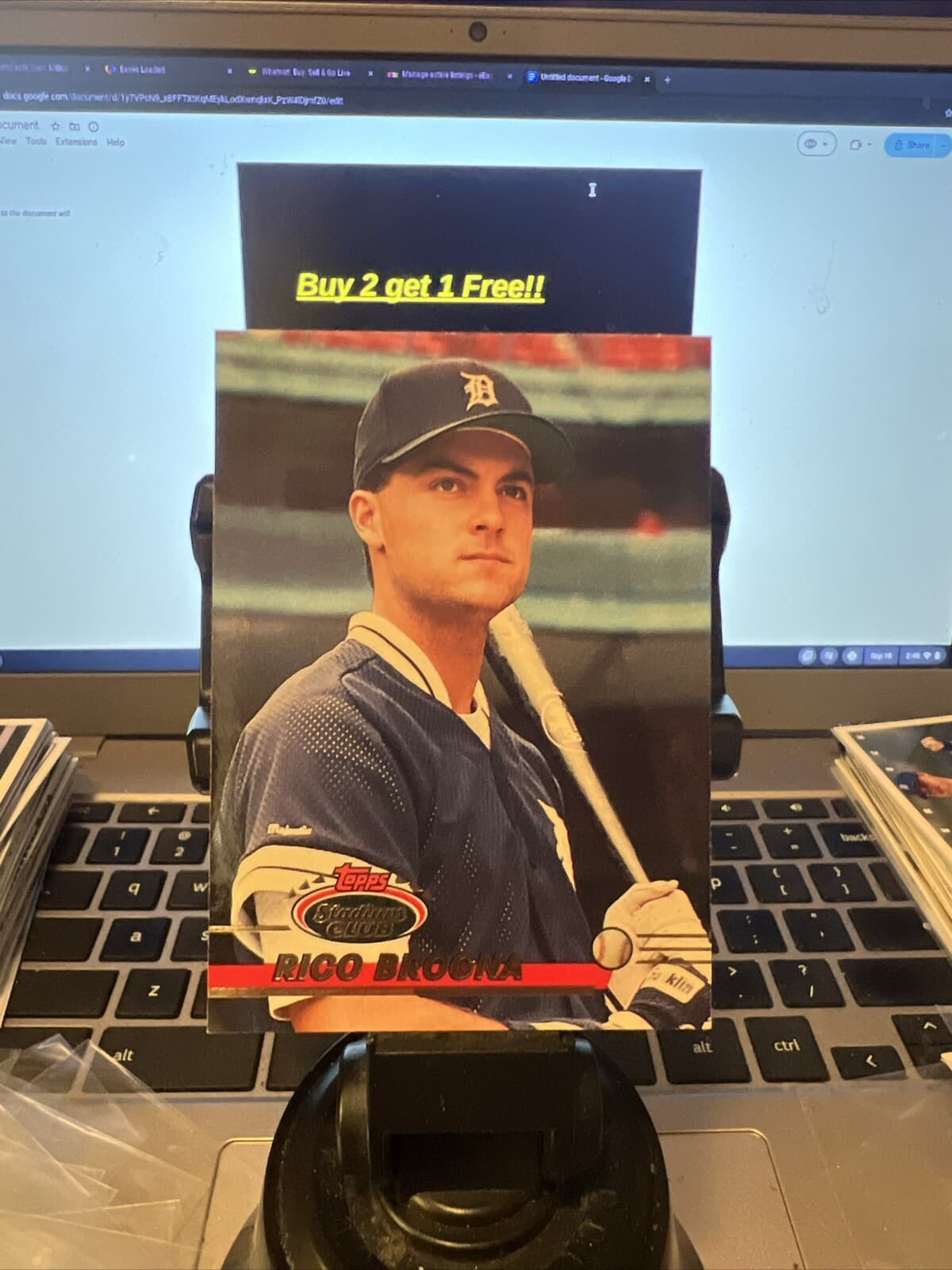 Rico Brogna 1993 Topps Stadium Club