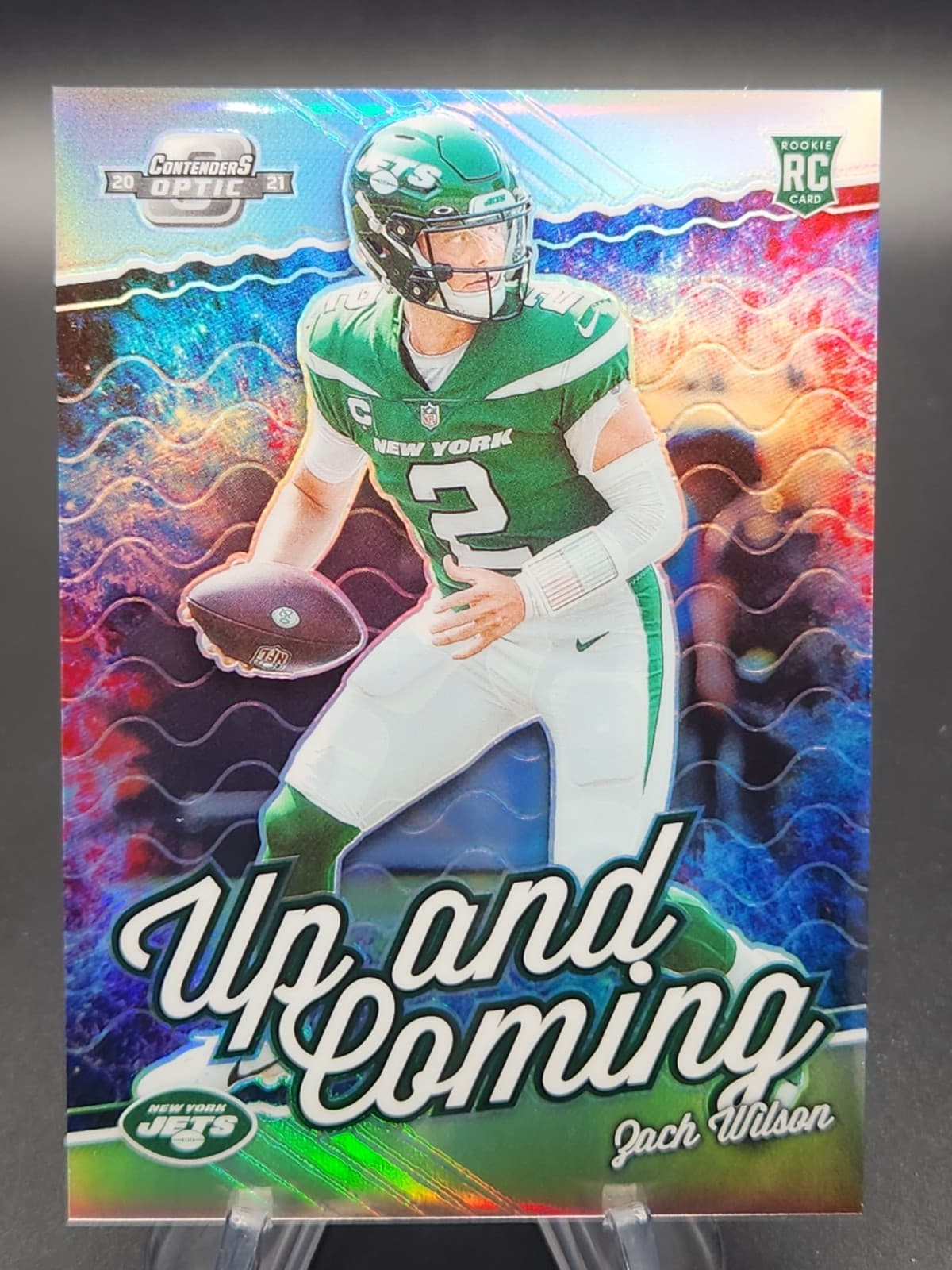 Zach Wilson Optic 2021 Panini Contenders