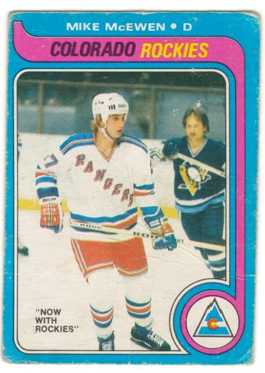 Mike Mcewen trading card