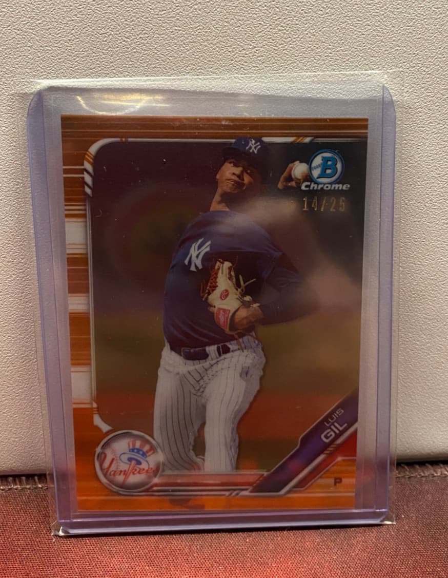 Luis Gil Prospects 2019 Bowman Chrome 2019 Bowman Chrome