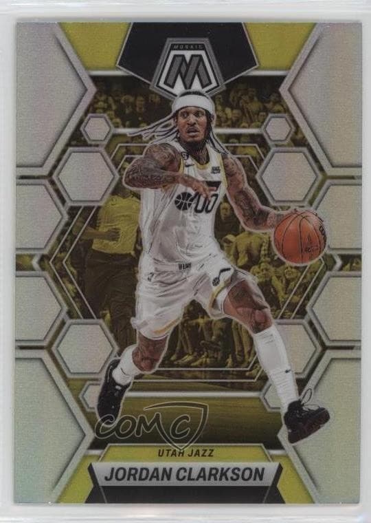 Silver Jordan Clarkson 2022 Panini Mosaic 2022 Panini Mosaic silver