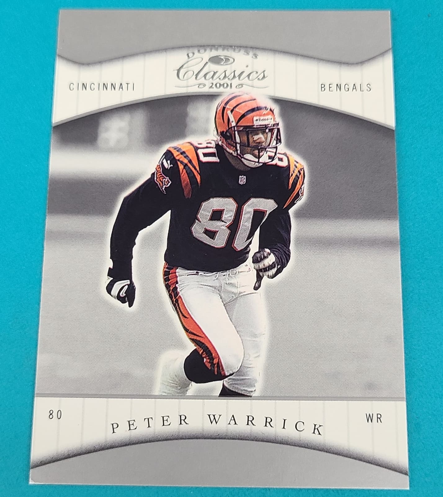 Classics Peter Warrick 2001 Donruss 2001 Donruss