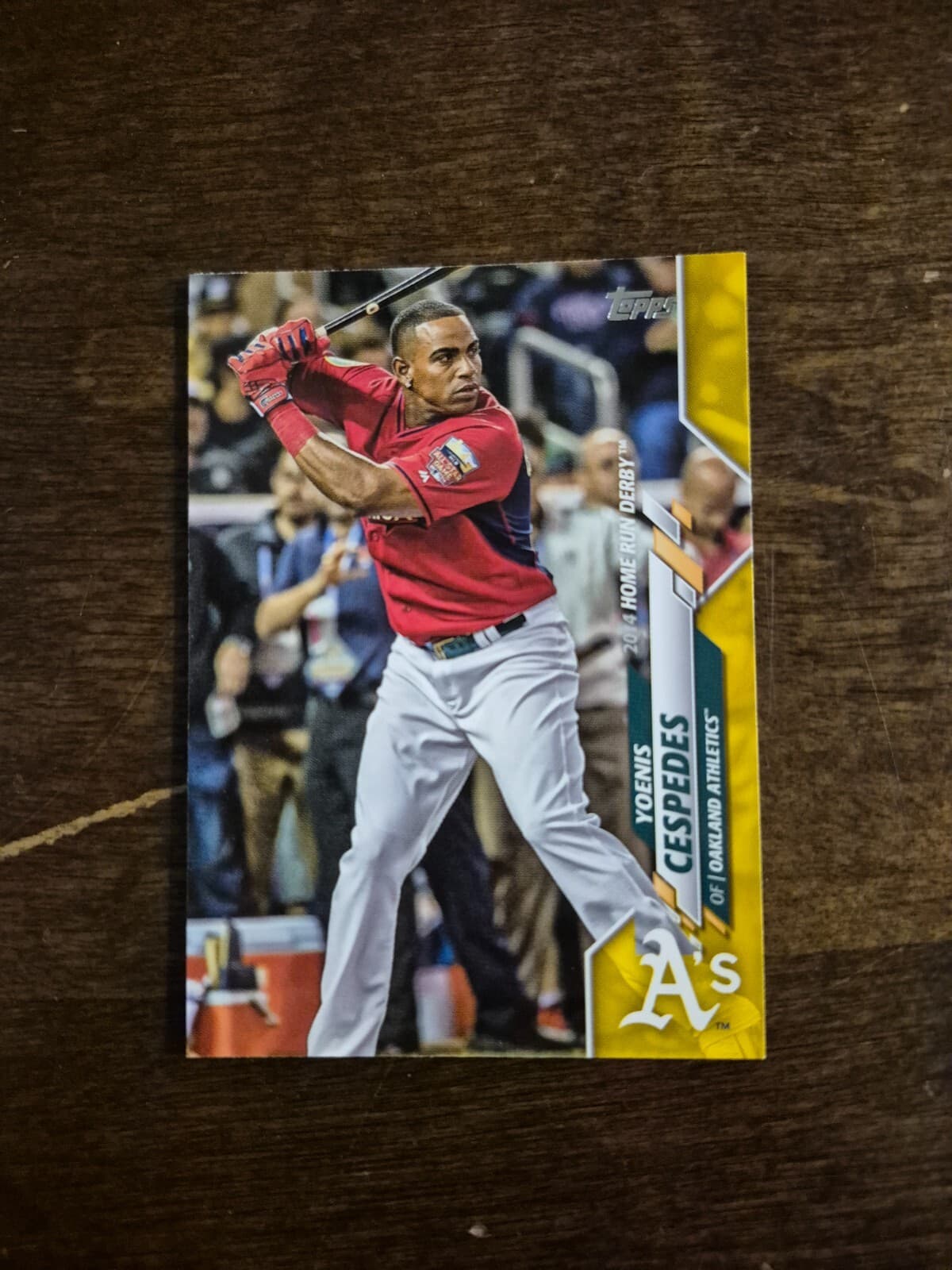 Yoenis Cespedes Oakland 2020 Topps Update 2020 Topps Update