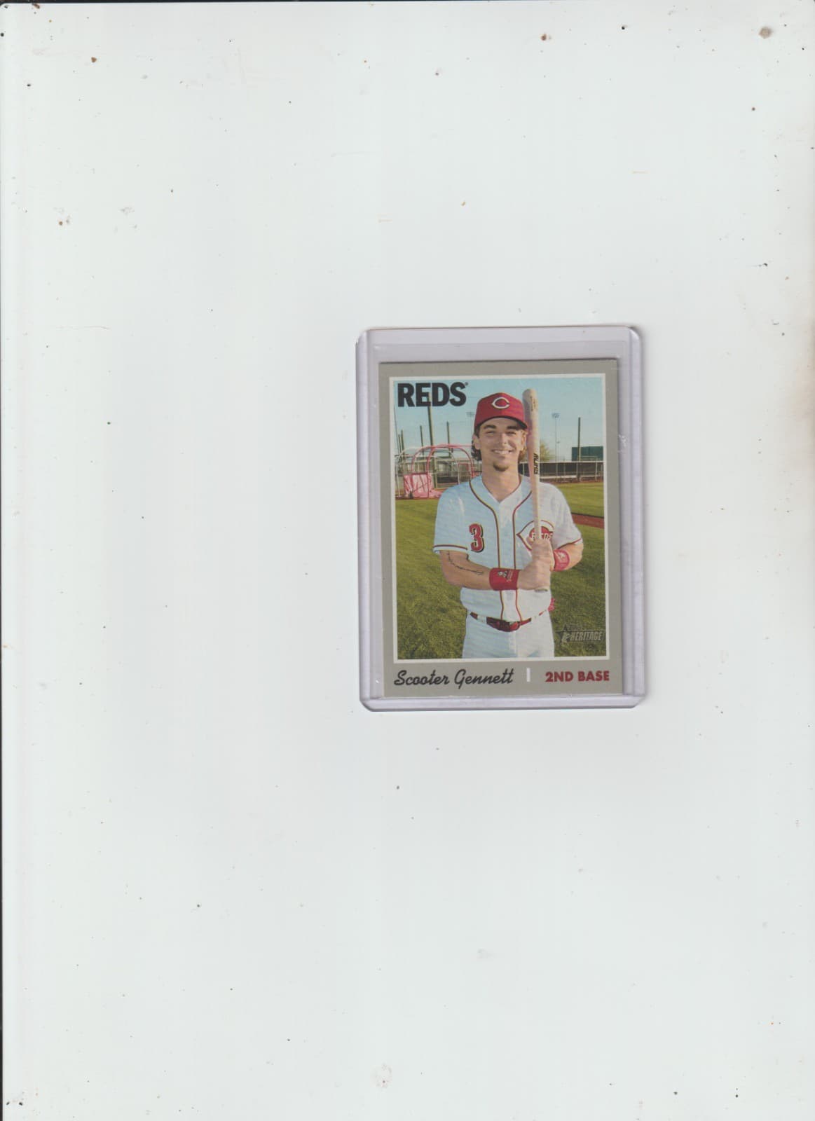 SCOOTER GENNETT BASEBALL HIGH 2019 Topps Heritage