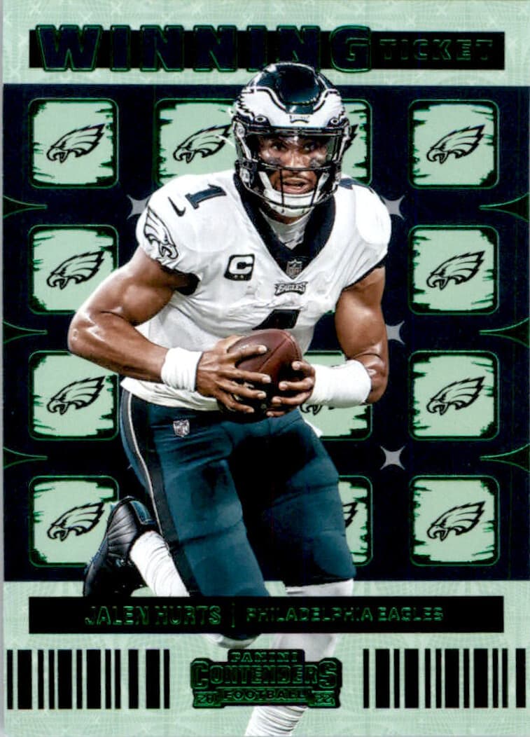 Winning Ticket Emerald 2022 Panini Contenders 2022 Panini Contenders