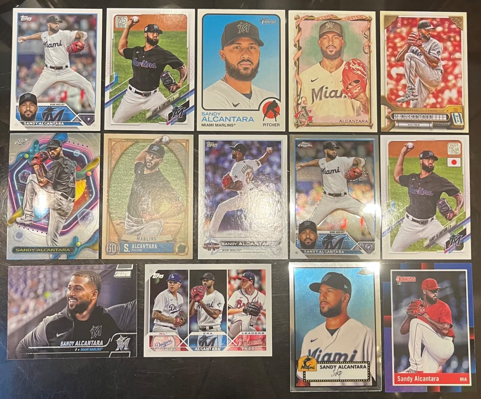 (66) SANDY ALCANTARA HERITAGE 2021 Topps 2021 Topps