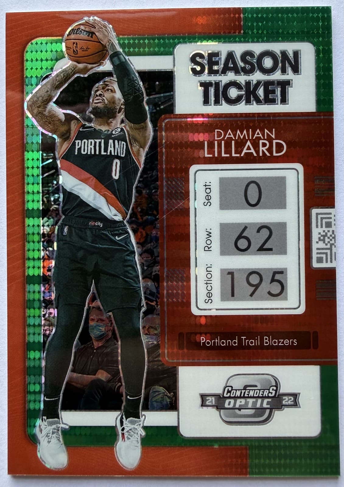 Optic Season Ticket 2021 Panini Contenders 2021 Panini Contenders green-pulsar