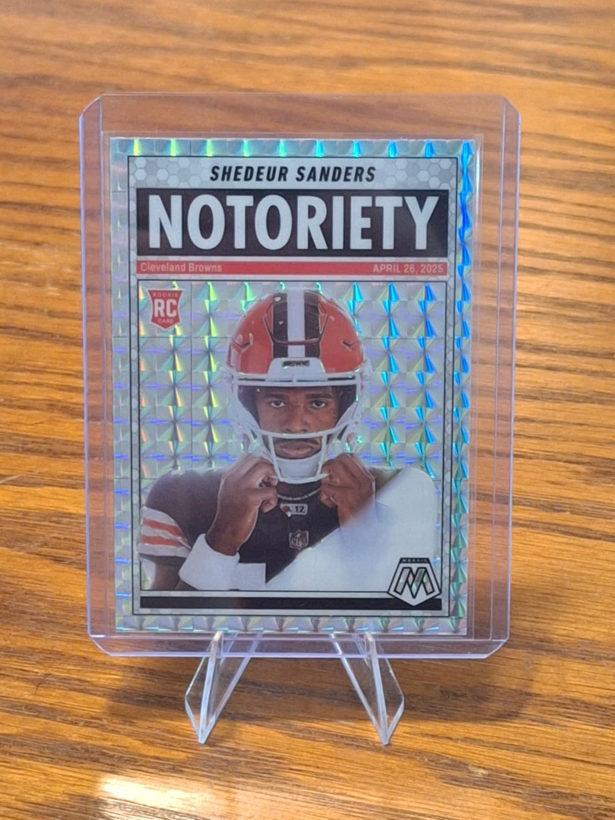 Shedeur Sanders Notoriety 2025 Panini Mosaic 2025 Panini Mosaic