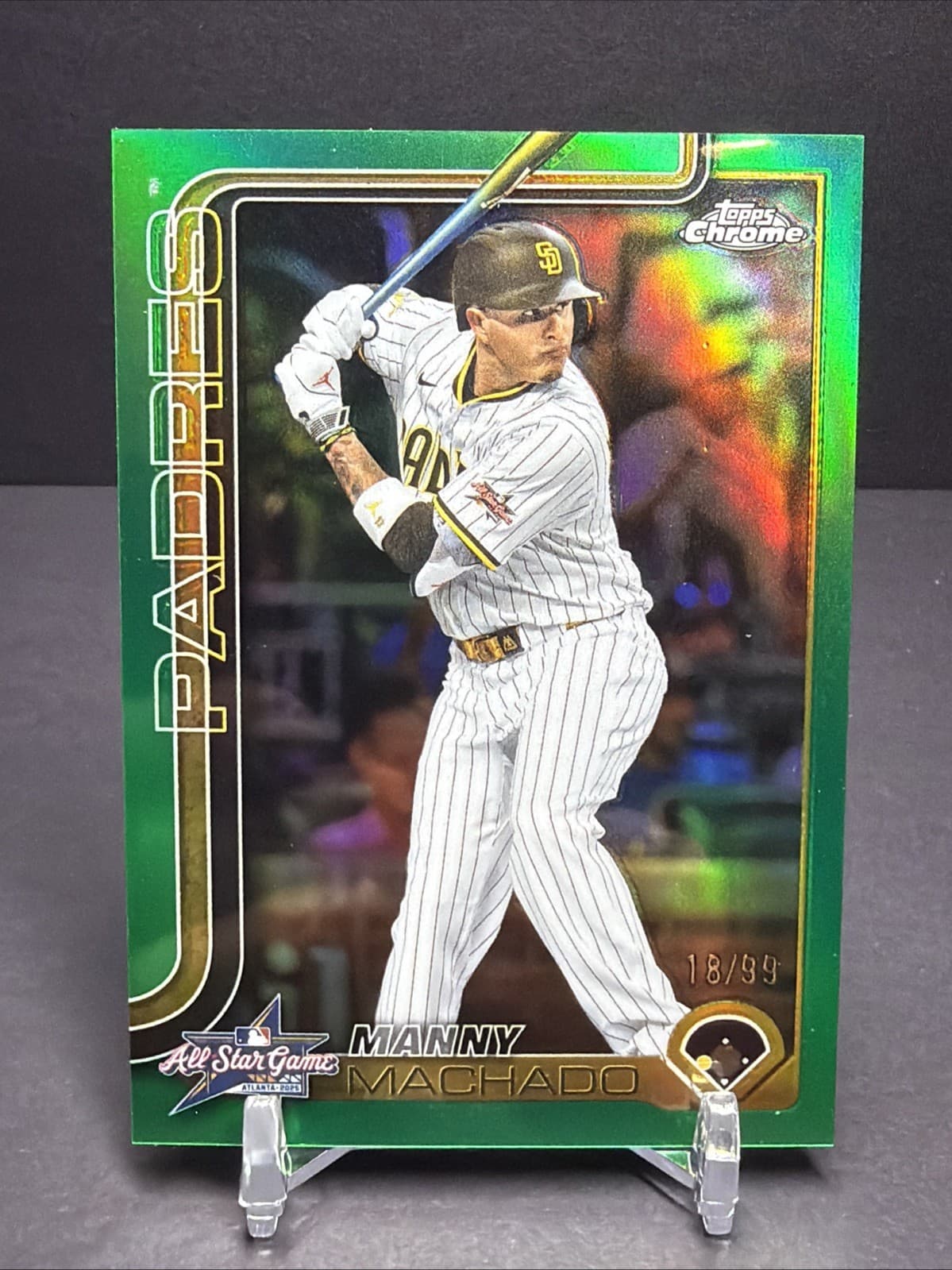 Update All Star 2025 Topps Chrome 2025 Topps Chrome green