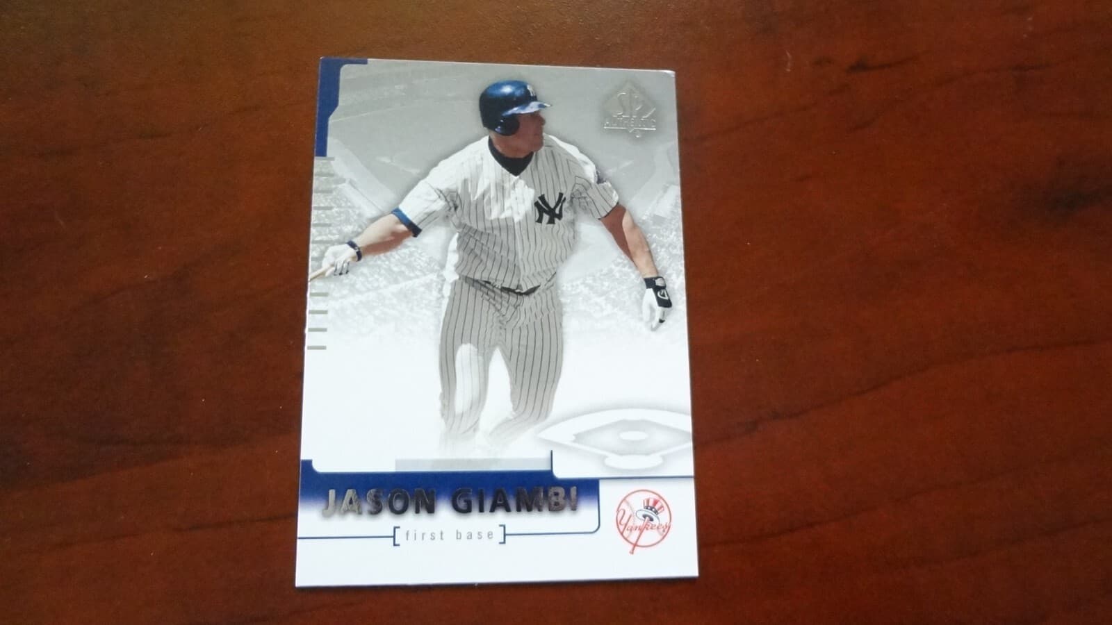 AUTHENTIC JASON GIAMBI BASEBAL #14