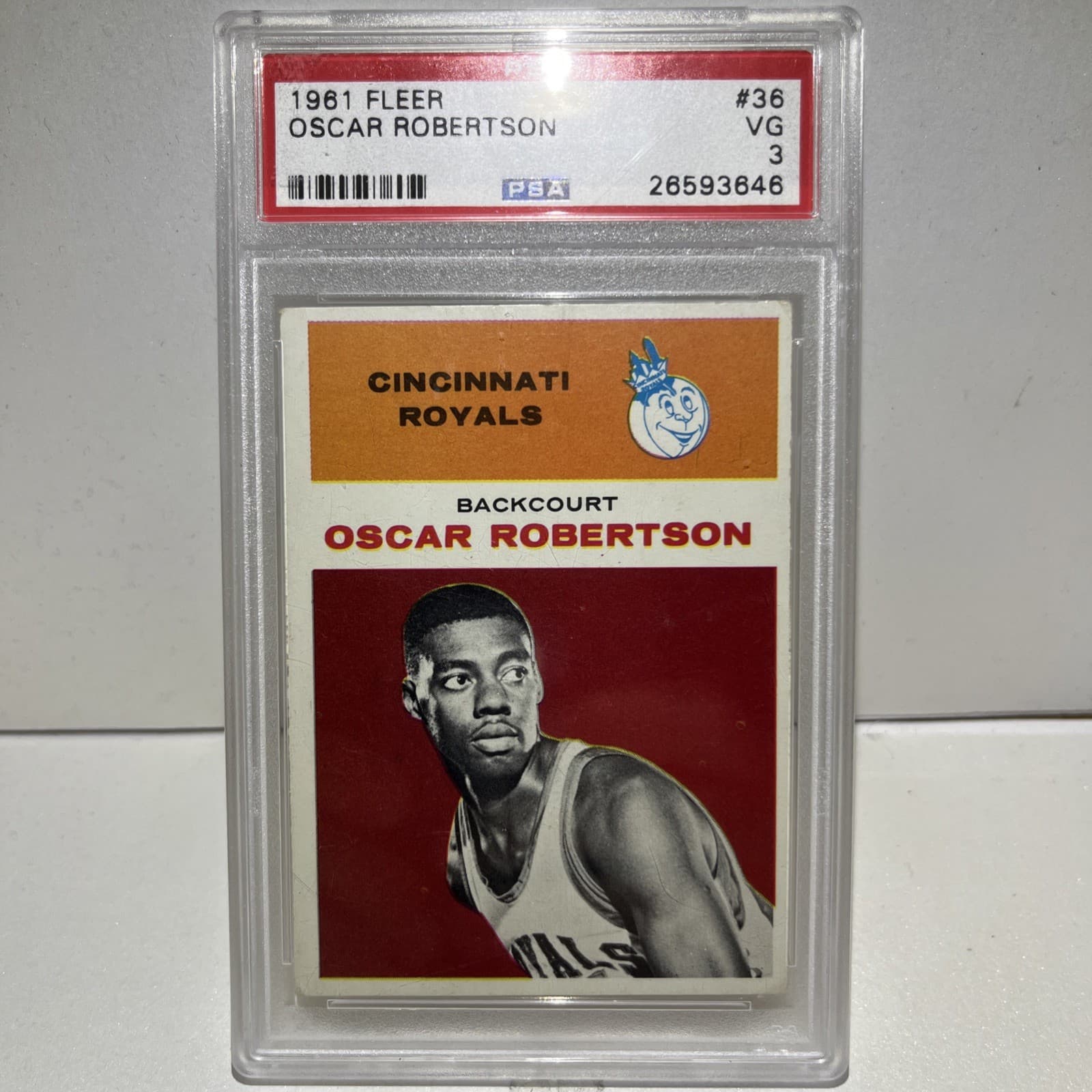 Oscar Robertson Cincinnati 1961 Fleer