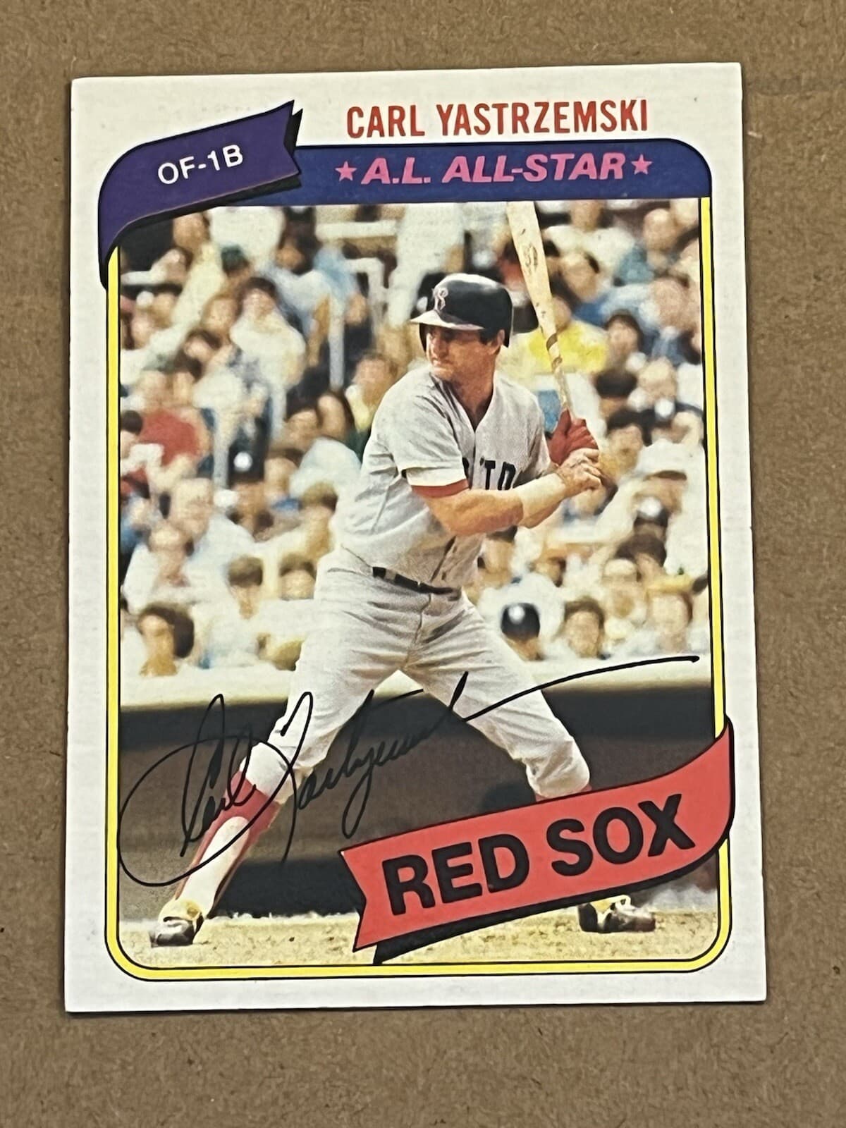 - CARL YASTRZEMSKI RED SOX 1980 Topps 1980 Topps