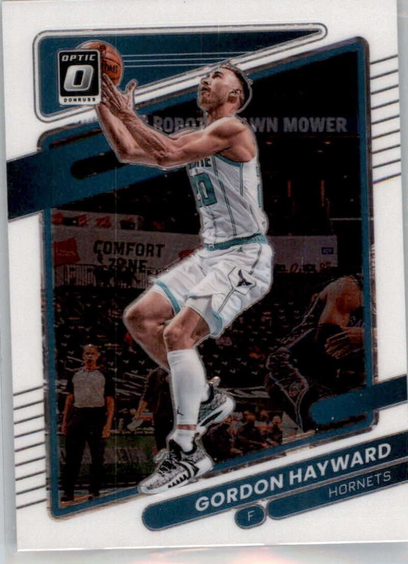 -22 GORDON HAYWARD CHARLOTTE H 2021 Donruss Optic 2021 Donruss Optic