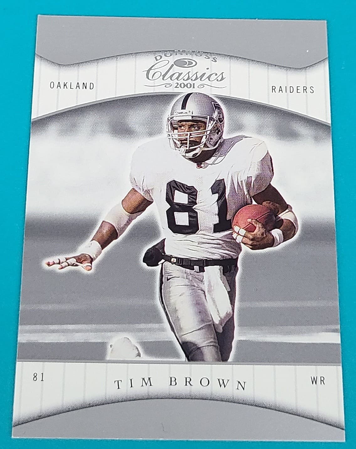 Classics Tim Brown 2001 Donruss 2001 Donruss