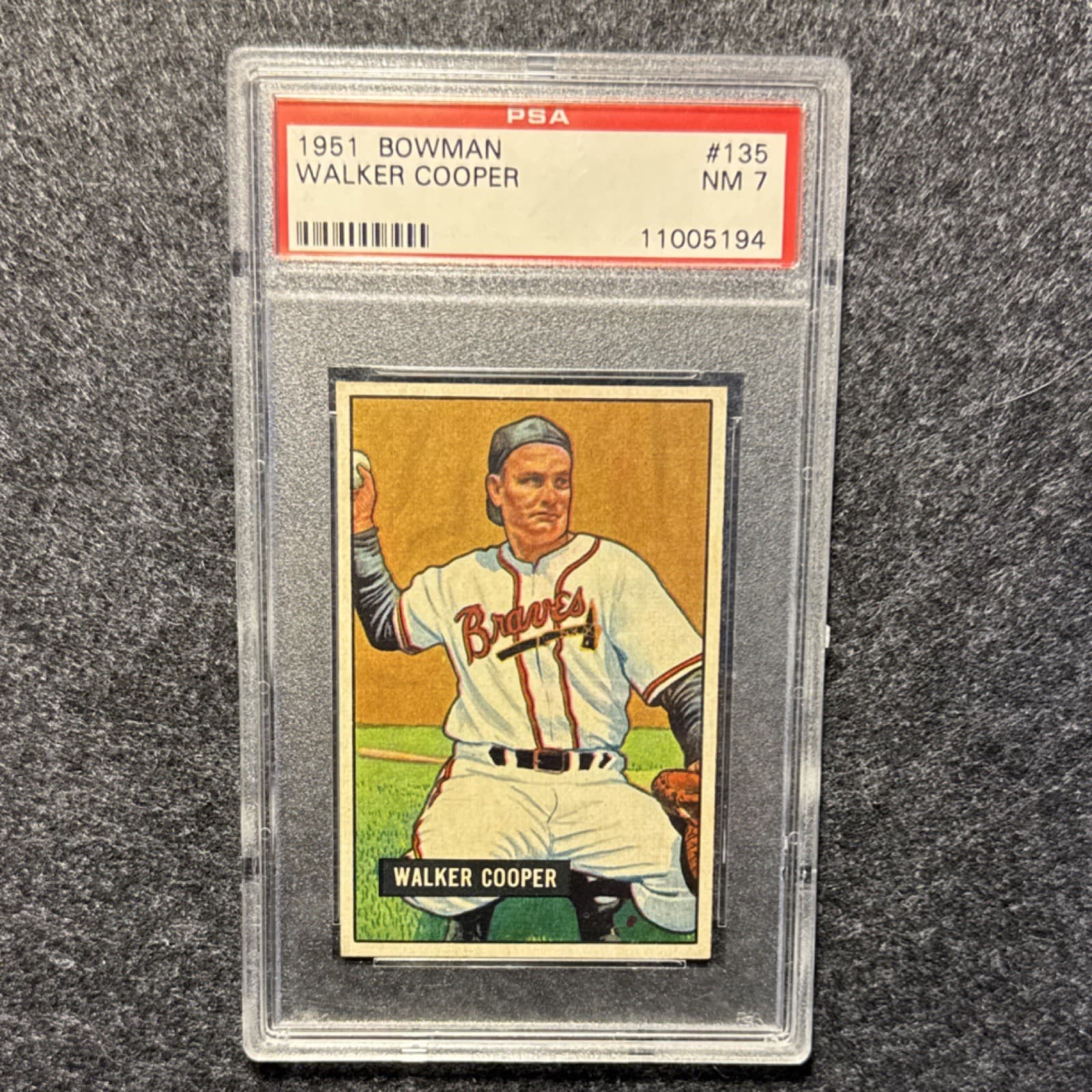 Walker Cooper Boston 1951 Bowman