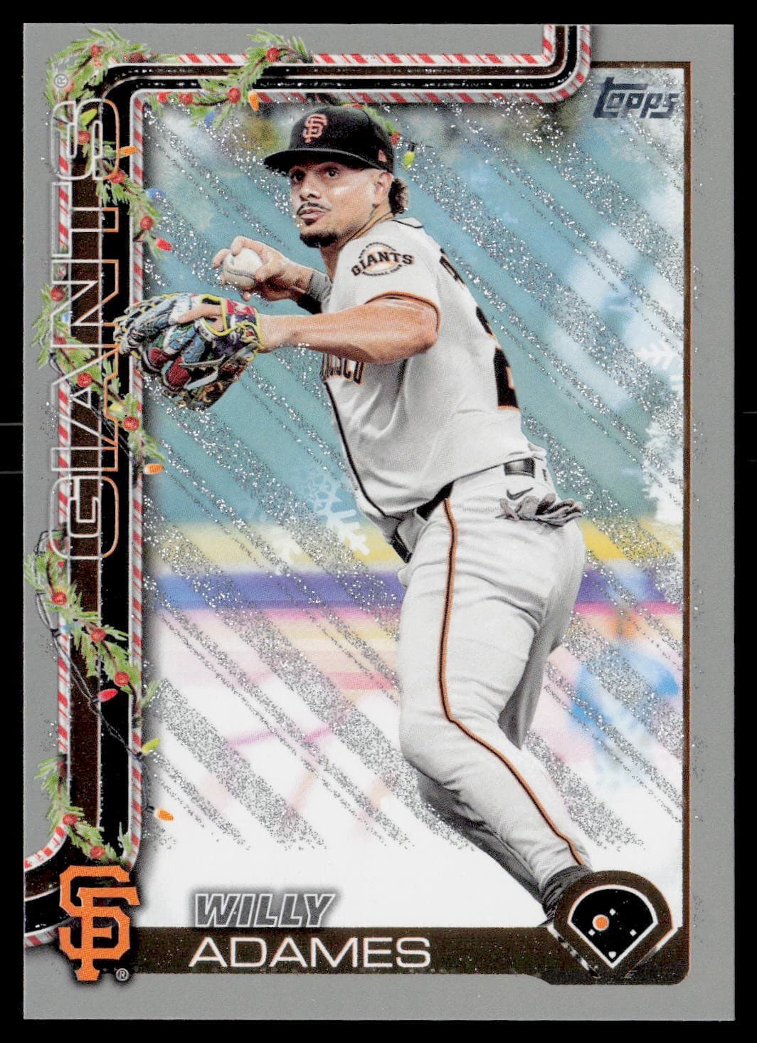 Holiday Willy Adames 2025 Topps 2025 Topps example 2