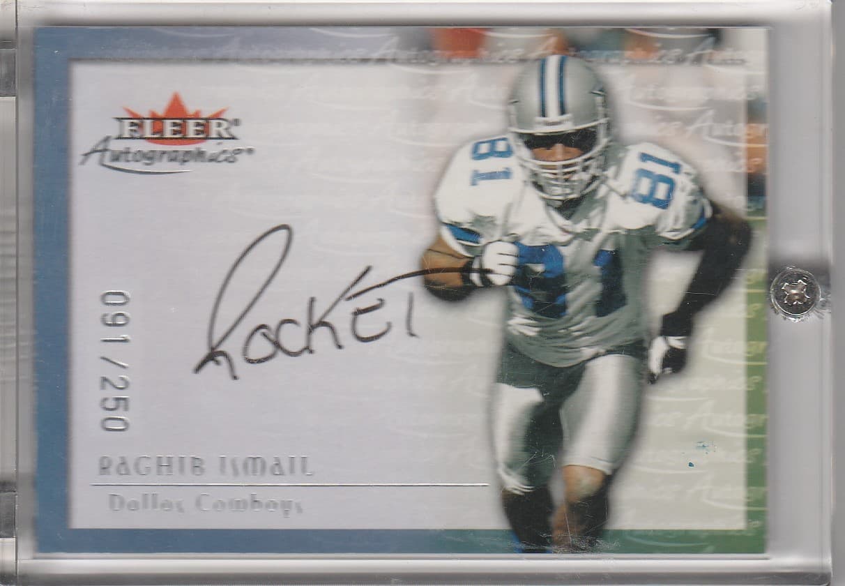 Raghib Ismail Cowboys 2000 Fleer